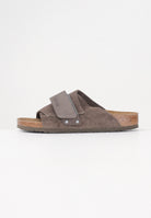 BIRKENSTOCK Ciabatte Kyoto marroni da uomo 1029138 . BIRKENSTOCK 