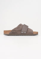BIRKENSTOCK Ciabatte Kyoto marroni da uomo 1029138 . BIRKENSTOCK 