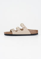 BIRKENSTOCK Ciabatte Florida beige da donna 1029265 . BIRKENSTOCK 