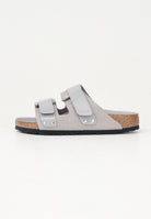 BIRKENSTOCK Ciabatte Uji grigio stone per uomo e donna 1029302 . BIRKENSTOCK 