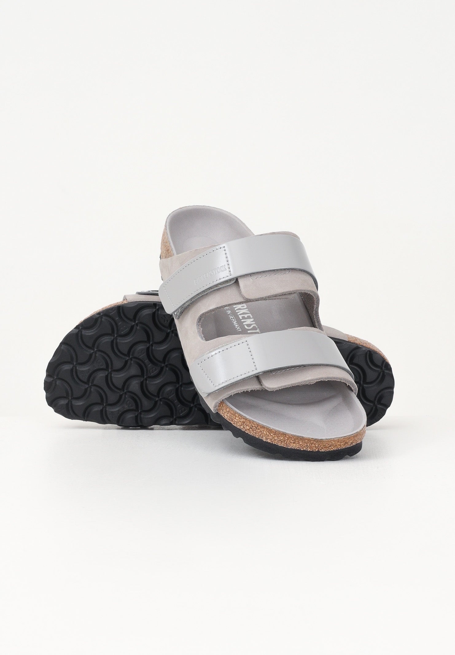 BIRKENSTOCK Ciabatte Uji grigio stone per uomo e donna 1029302 . BIRKENSTOCK 