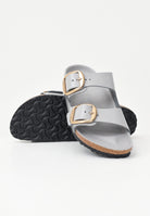 BIRKENSTOCK Ciabatte Arizona Big Buckle grigie da donna 1029391 . BIRKENSTOCK 