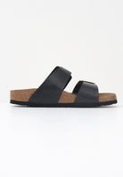 BIRKENSTOCK Ciabatte Sydney Cushion Buckle nere da donna 1029457 . BIRKENSTOCK 