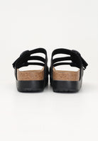 BIRKENSTOCK Ciabatte Florida Flex Platform nere da donna 1029737 . BIRKENSTOCK 