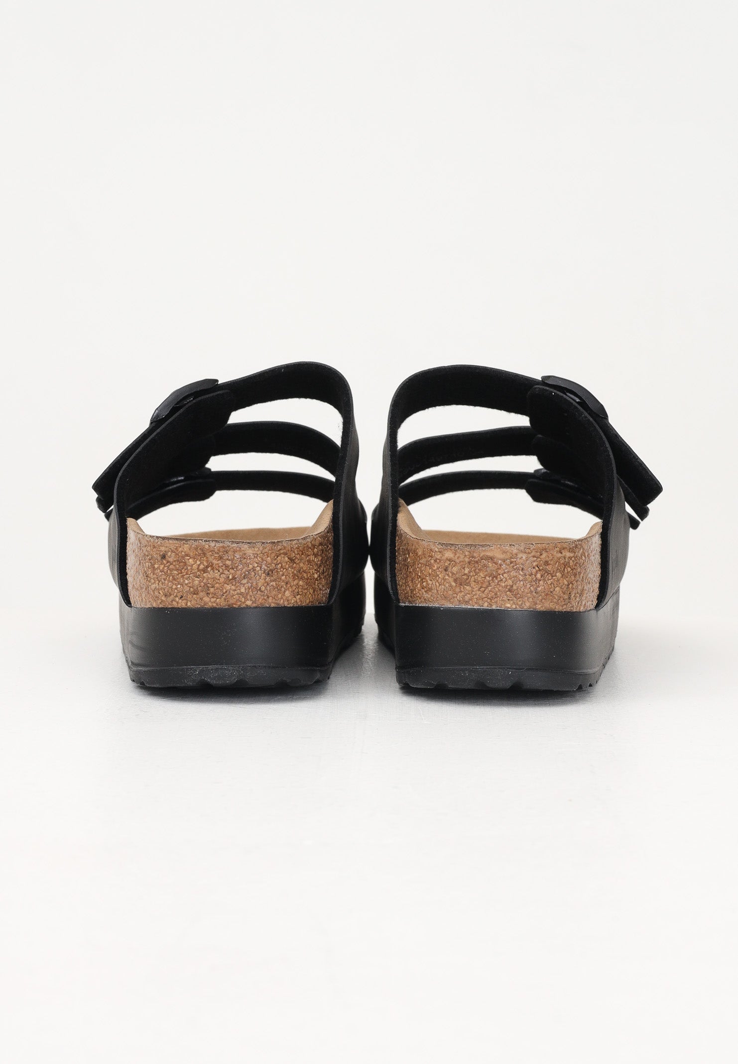 BIRKENSTOCK Ciabatte Florida Flex Platform nere da donna 1029737 . BIRKENSTOCK 