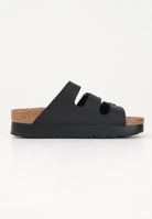 BIRKENSTOCK Ciabatte Florida Flex Platform nere da donna 1029737 . BIRKENSTOCK 