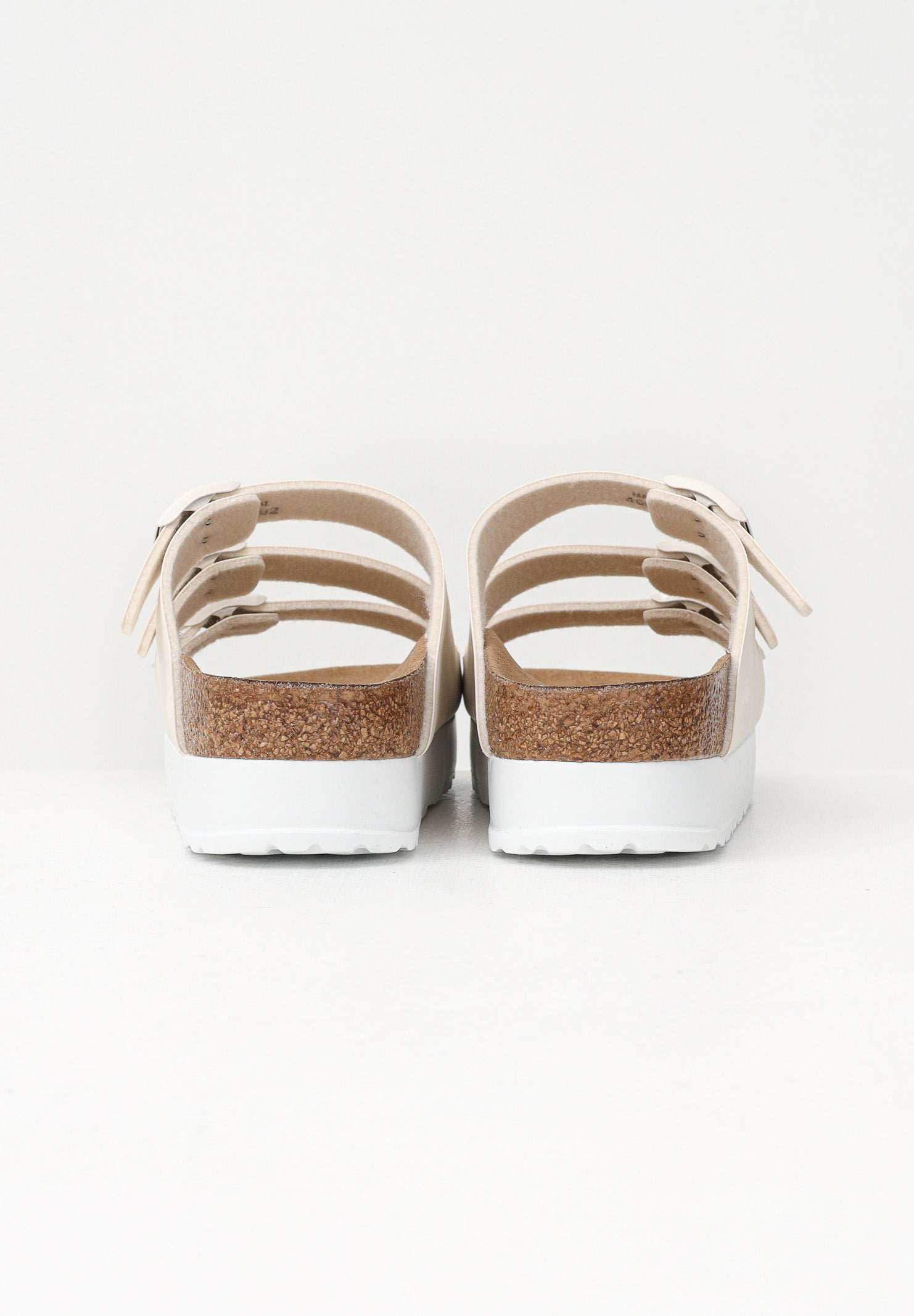 BIRKENSTOCK Ciabatte Florida III PAP Flex Platform panna da donna 1029751 . BIRKENSTOCK 