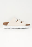 BIRKENSTOCK Ciabatte Florida III PAP Flex Platform panna da donna 1029751 . BIRKENSTOCK 