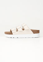 BIRKENSTOCK Ciabatte Florida III PAP Flex Platform panna da donna 1029751 . BIRKENSTOCK 