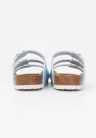 BIRKENSTOCK Ciabatte Florida Fresh azzurre da donna 1030146 . BIRKENSTOCK 