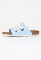 BIRKENSTOCK Ciabatte Florida Fresh azzurre da donna 1030146 . BIRKENSTOCK 