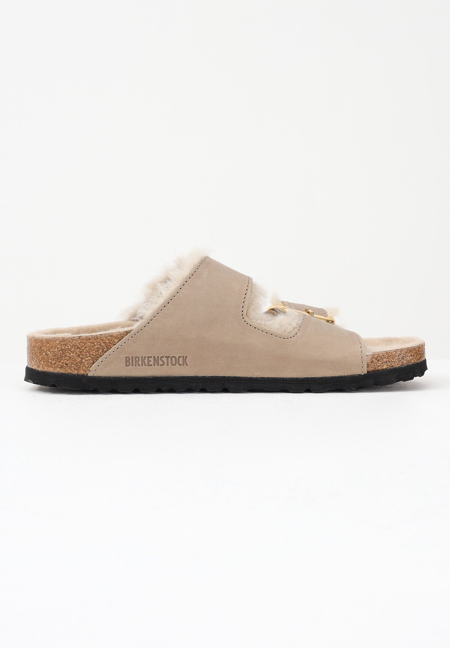 BIRKENSTOCK Ciabatte Arizona Big Buckle beige da donna 1030384 . BIRKENSTOCK 