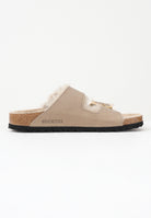 BIRKENSTOCK Ciabatte Arizona Big Buckle beige da donna 1030384 . BIRKENSTOCK 