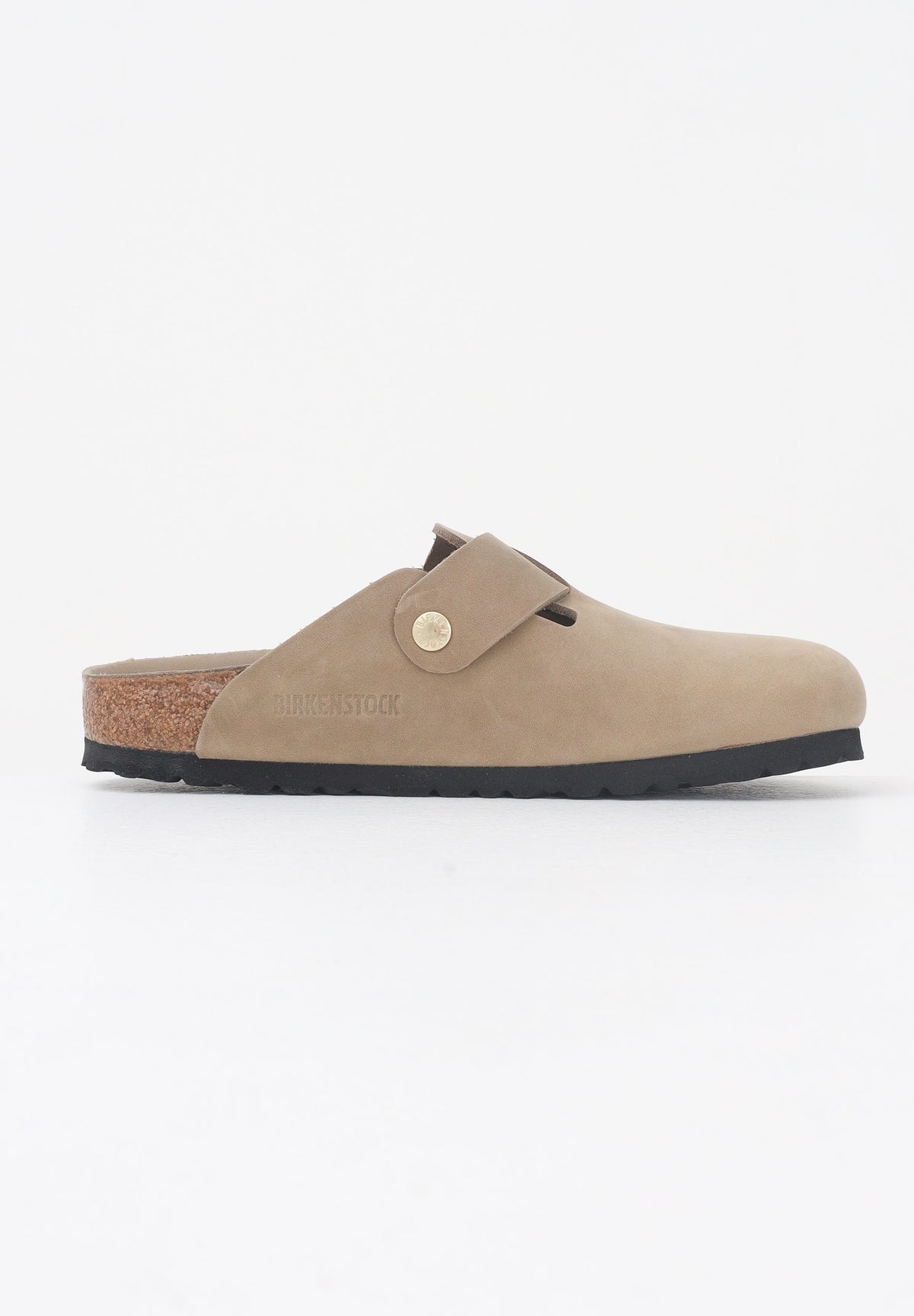 BIRKENSTOCK Ciabatte Boston Big Buckle beige da donna 1030425 - BIRKENSTOCK 