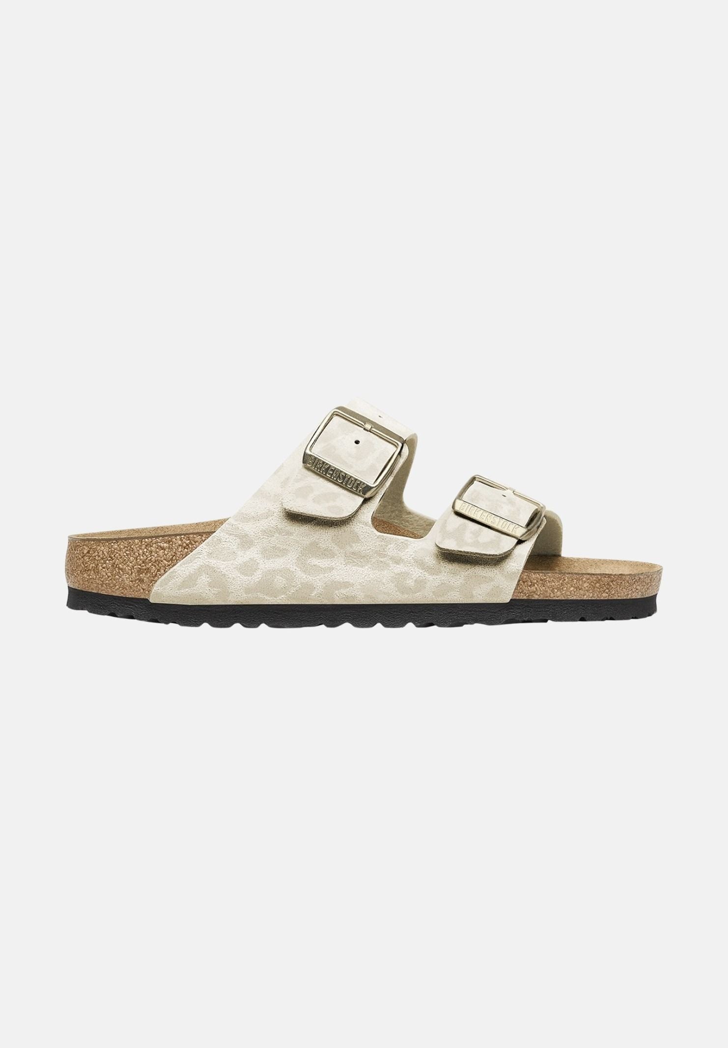 BIRKENSTOCK Ciabatte Arizona panna leopardato animalier da donna 1030564 . BIRKENSTOCK 