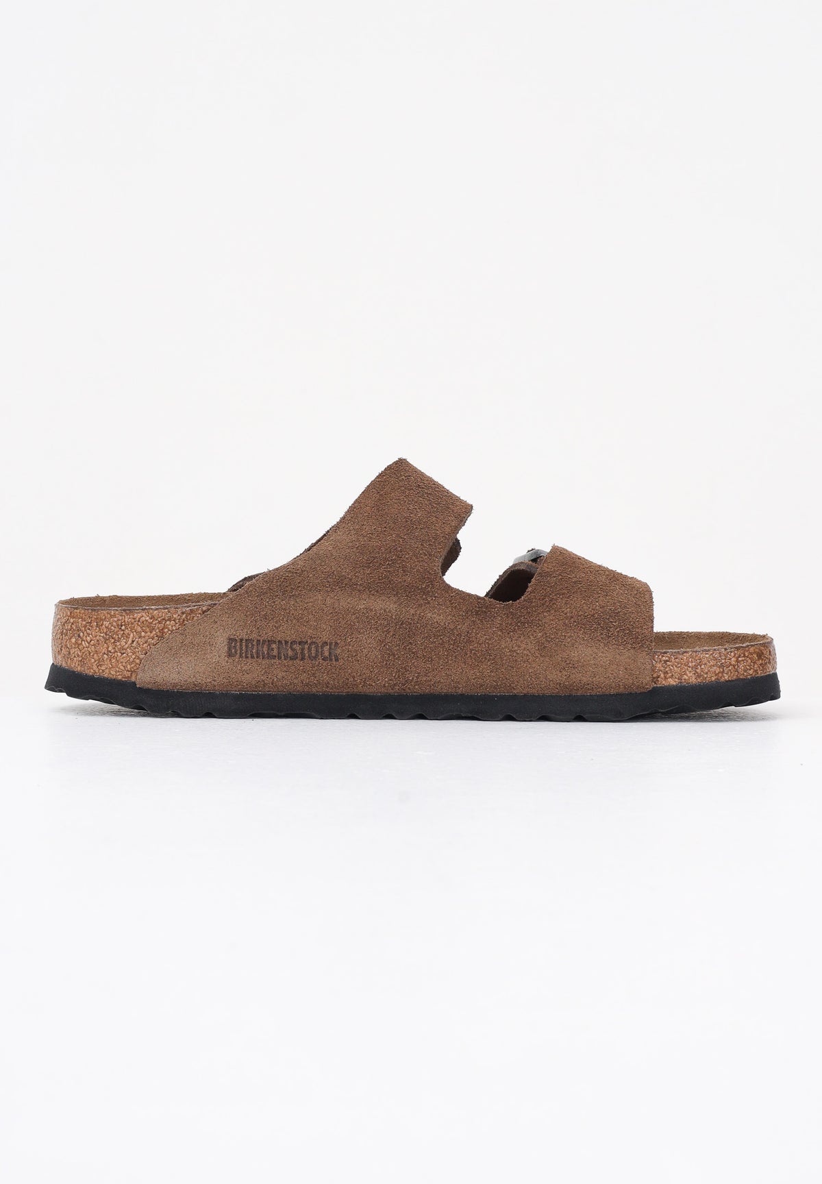 BIRKENSTOCK Ciabatte Arizona in pelle scamosciata marrone per uomo e donna 1030865 . BIRKENSTOCK 