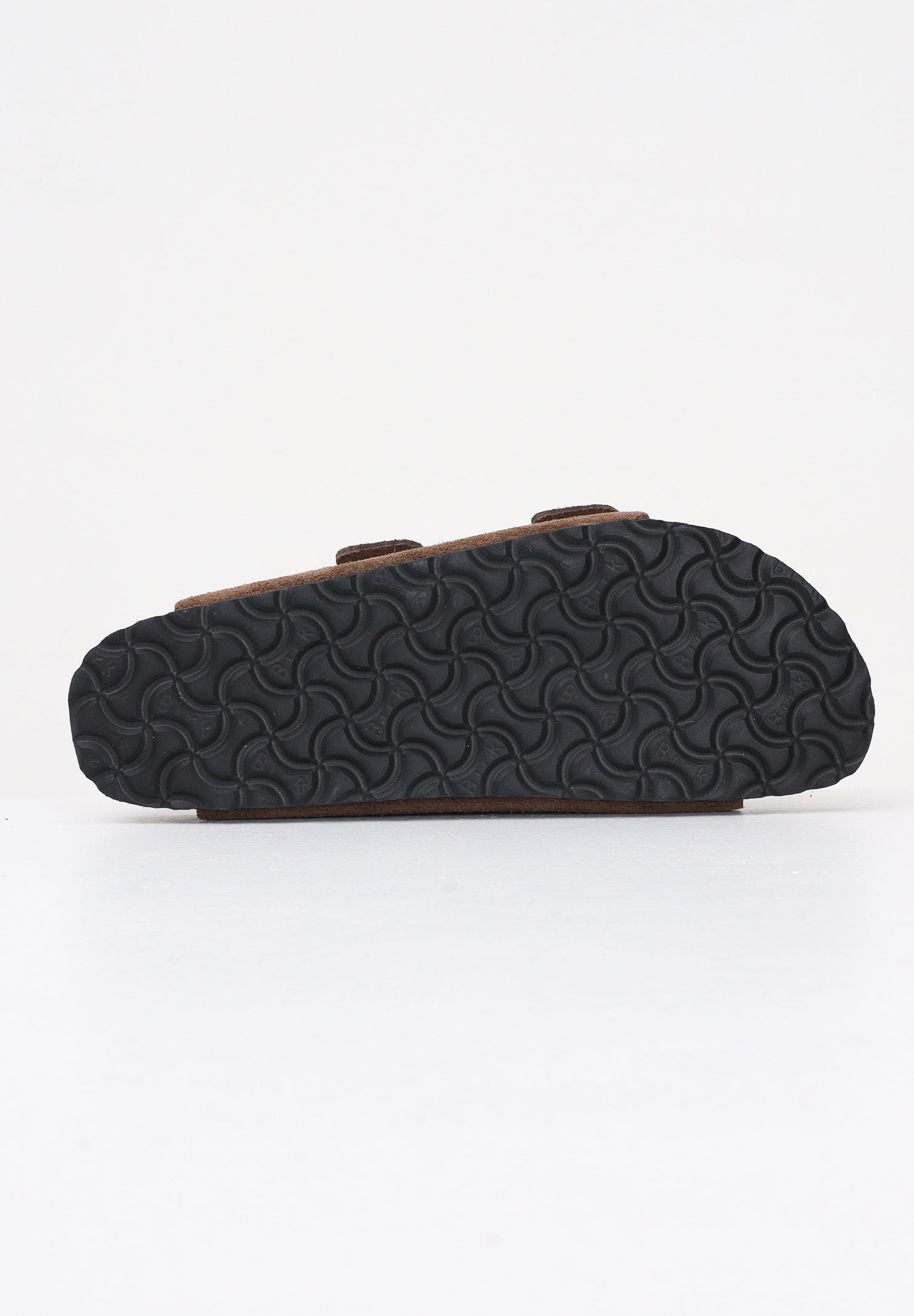 BIRKENSTOCK Ciabatte Arizona in pelle scamosciata marrone per uomo e donna 1030865 . BIRKENSTOCK 
