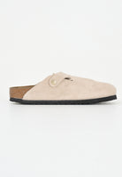 BIRKENSTOCK Ciabatte Boston beige per uomo e donna 1030883 . BIRKENSTOCK 