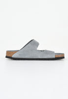 BIRKENSTOCK Ciabatte Arizona Suede grigio ardesia da uomo 1030912 . BIRKENSTOCK 