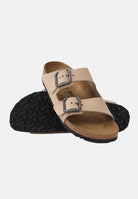 BIRKENSTOCK Ciabatte Arizona Wire Buckle beige da uomo 1031579 . BIRKENSTOCK 