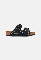 BIRKENSTOCK Ciabatte Arizona Rivet Border nere da bambina 1031646J . BIRKENSTOCK 