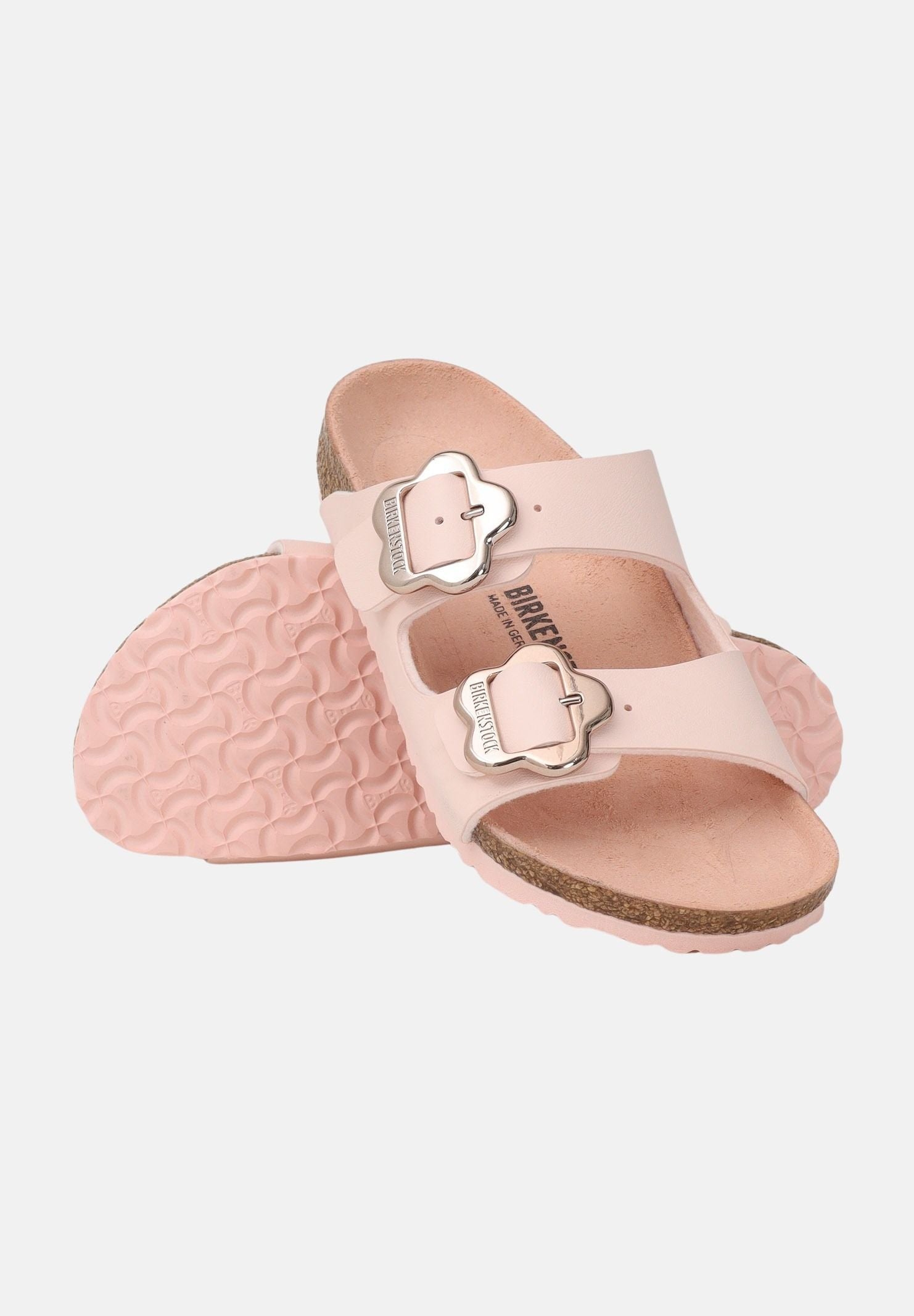 BIRKENSTOCK Ciabatte Arizona Flower Buckle rosa da neonato 1031703 . BIRKENSTOCK 