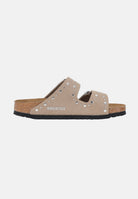 BIRKENSTOCK Ciabatte Arizona Rivet Border beige da donna 1031708 . BIRKENSTOCK 