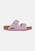 BIRKENSTOCK Ciabatte Arizona rosa da bambina con strass 1031766 . BIRKENSTOCK 
