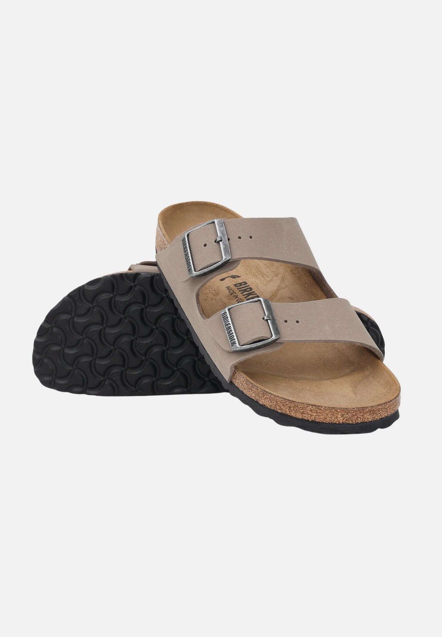 BIRKENSTOCK Ciabatte Arizona taupe da uomo 1032070 . BIRKENSTOCK 