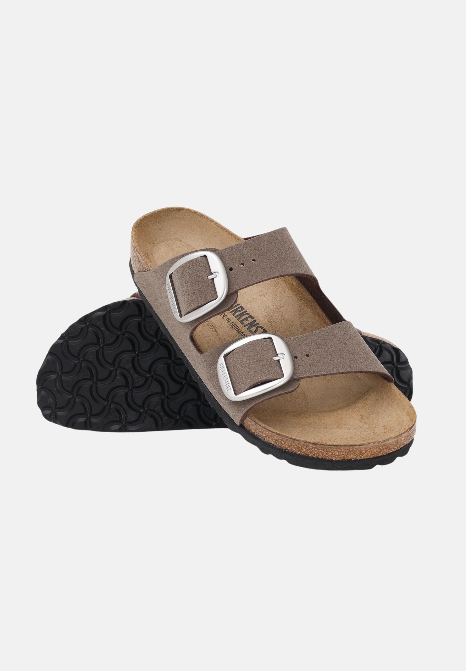 BIRKENSTOCK Ciabatte Arizona Big Buckle Hex mocca per uomo e donna 1032081 . BIRKENSTOCK 