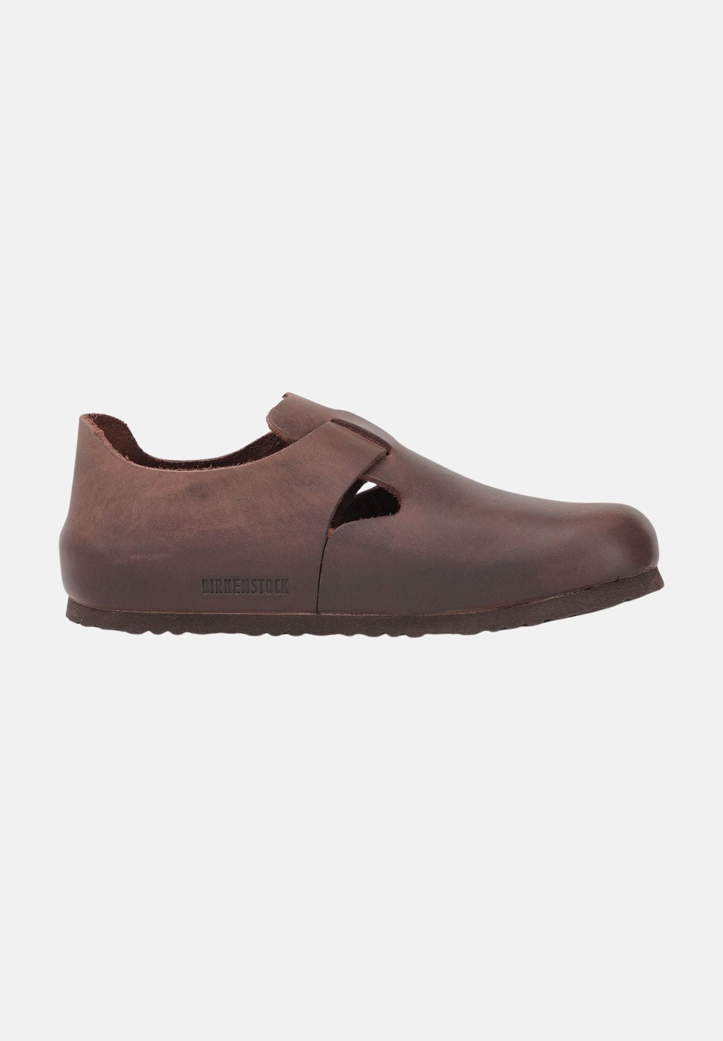 BIRKENSTOCK Mocassini London marroni da uomo 166533 . BIRKENSTOCK 