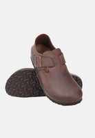 BIRKENSTOCK Mocassini London marroni da uomo 166533 . BIRKENSTOCK 