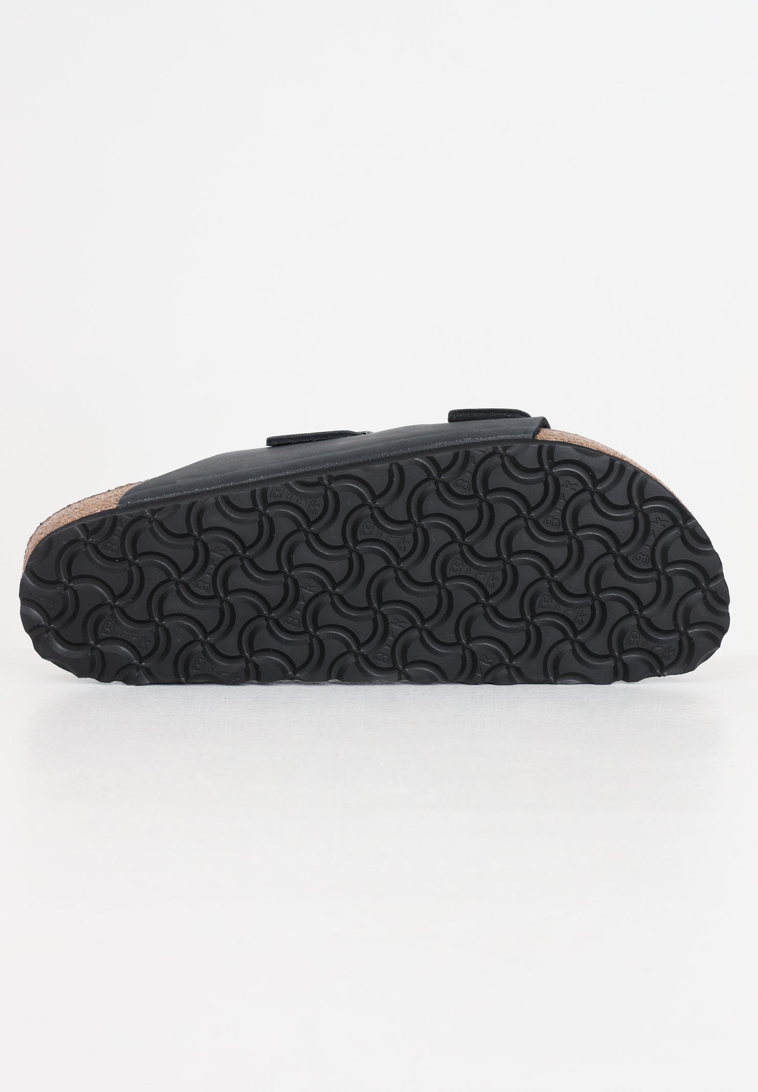 BIRKENSTOCK Ciabatte Arizona in pelle oliata nere per uomo e donna 552113 . BIRKENSTOCK 