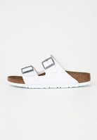 BIRKENSTOCK Ciabatte Arizona Birko-Flor bianche da uomo e donna 552683 . BIRKENSTOCK 