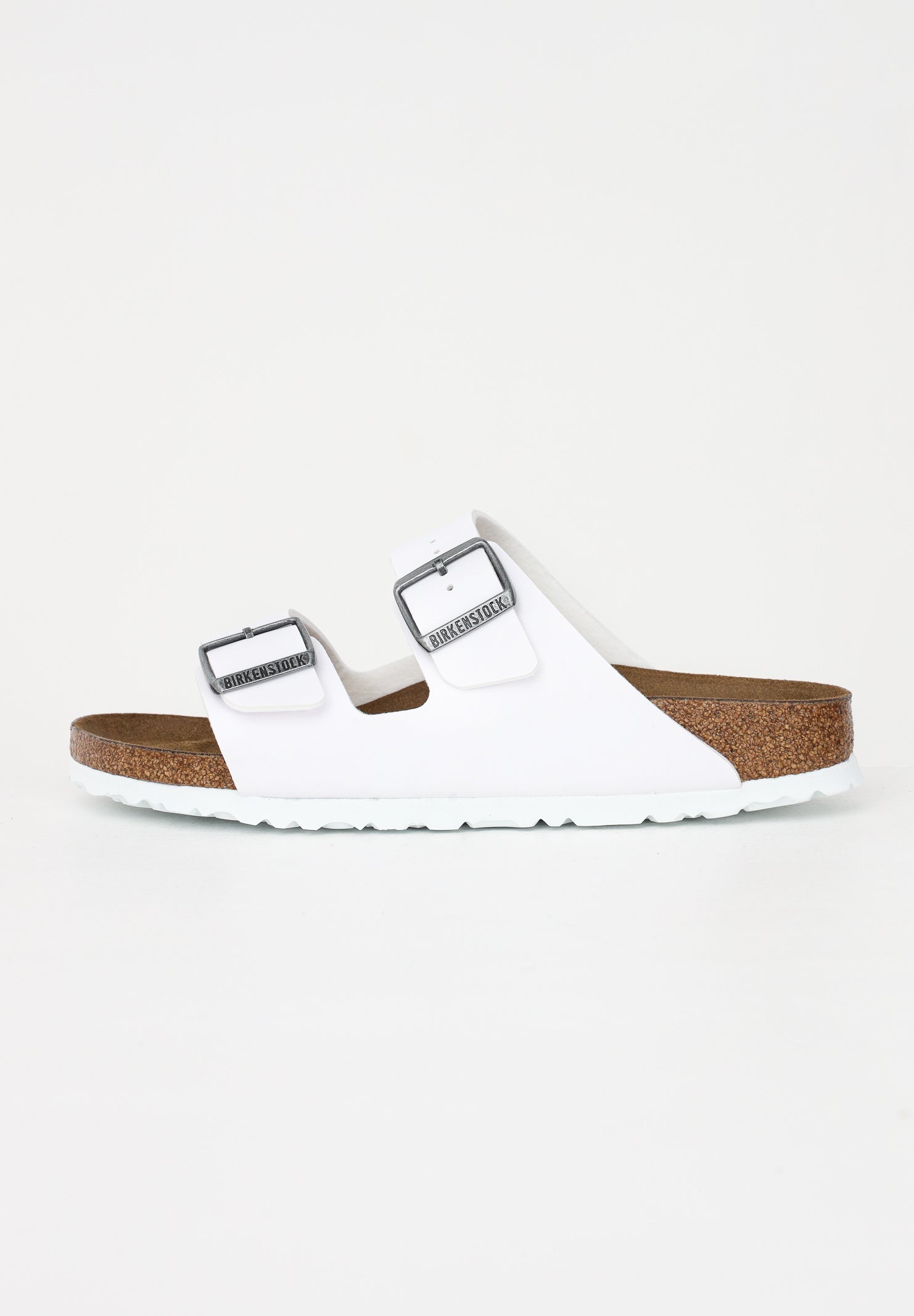 BIRKENSTOCK Ciabatte Arizona Birko-Flor bianche da uomo e donna 552683 . BIRKENSTOCK 