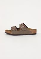 BIRKENSTOCK Ciabatte Arizona mocha per bambino e bambina 552893 . BIRKENSTOCK 