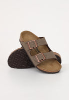 BIRKENSTOCK Ciabatte Arizona mocha per bambino e bambina 552893 . BIRKENSTOCK 