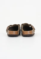 BIRKENSTOCK Ciabatte Boston tabacco brown per uomo e donna 960813 . BIRKENSTOCK 