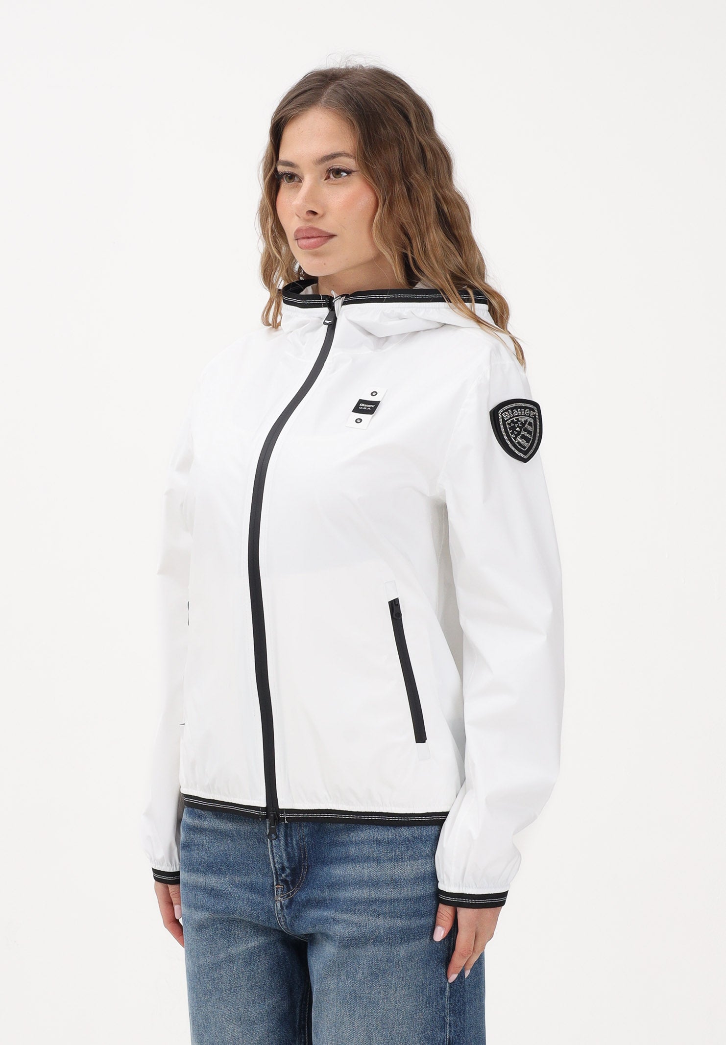 BLAUER Giacca a vento NAY bianca da donna 26SBLDC11095-007110 100 BLAUER 