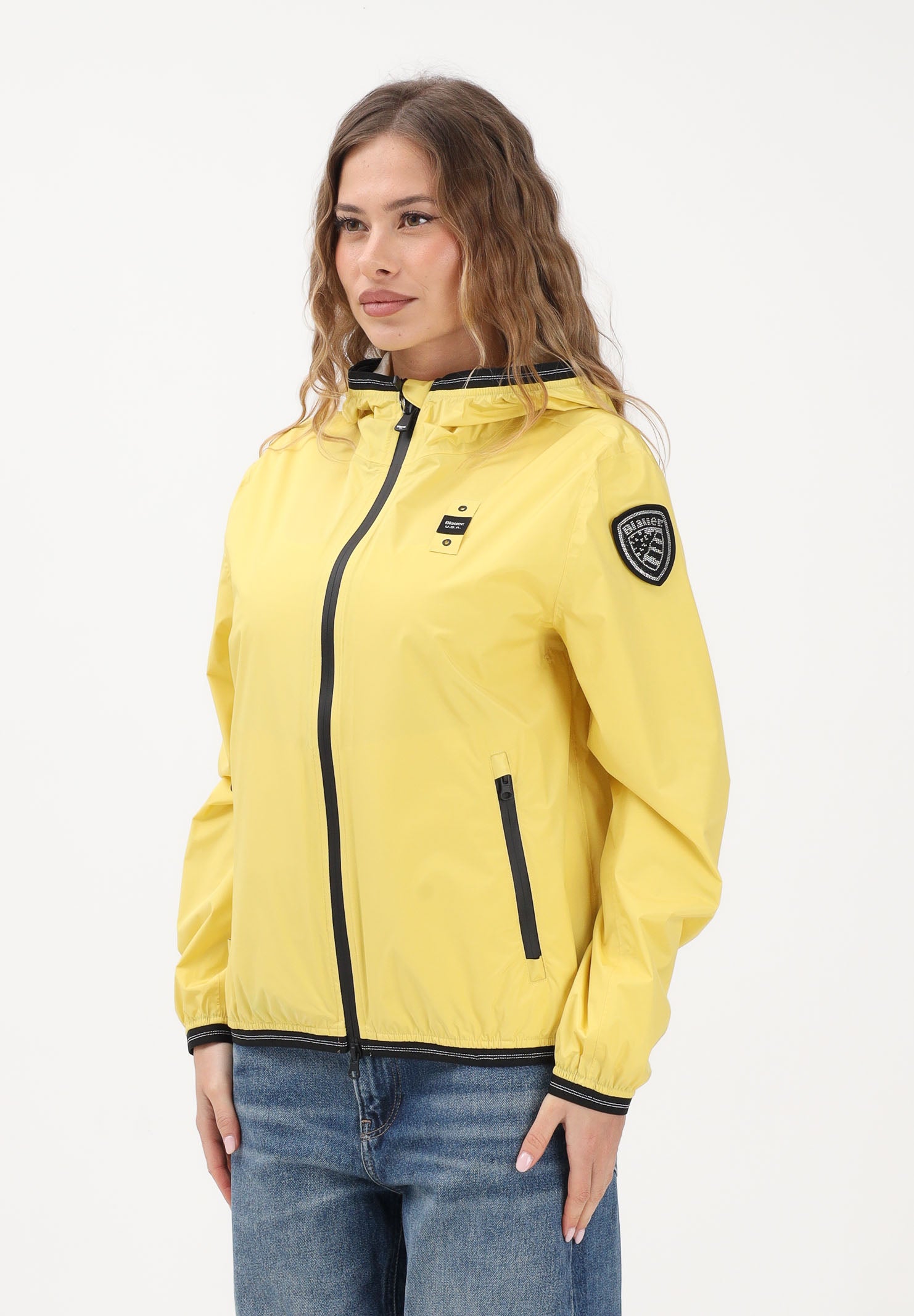 BLAUER Giacca a vento NAY gialla da donna 26SBLDC11095-007110 234 BLAUER 