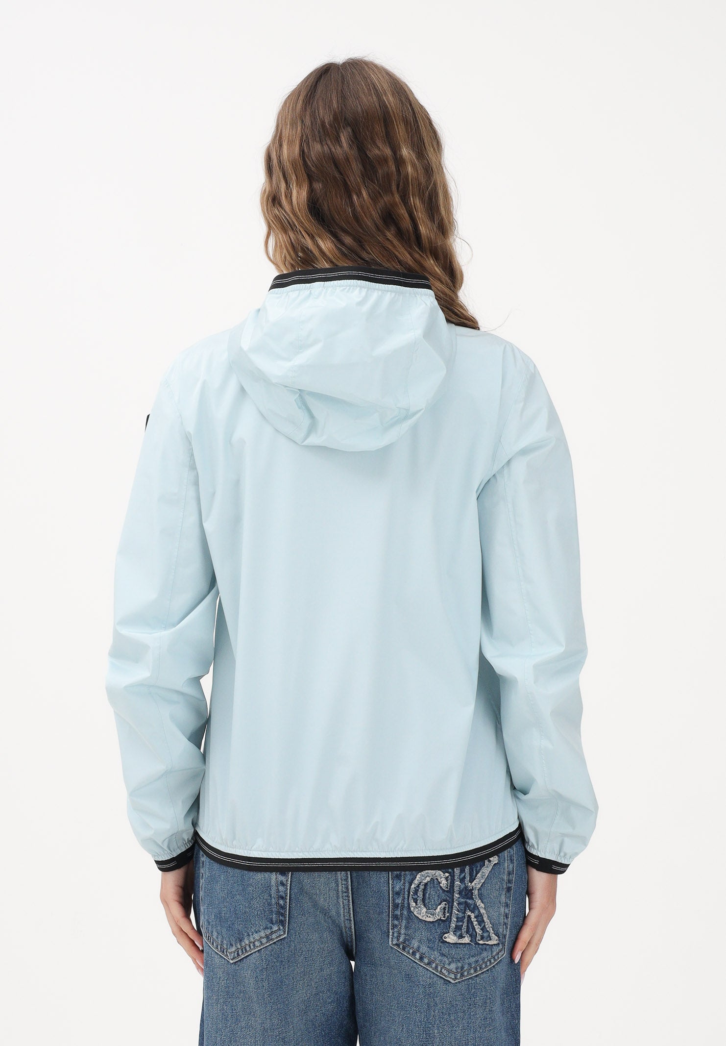 BLAUER Giacca a vento NAY azzurra da donna 26SBLDC11095-007110 80E BLAUER 