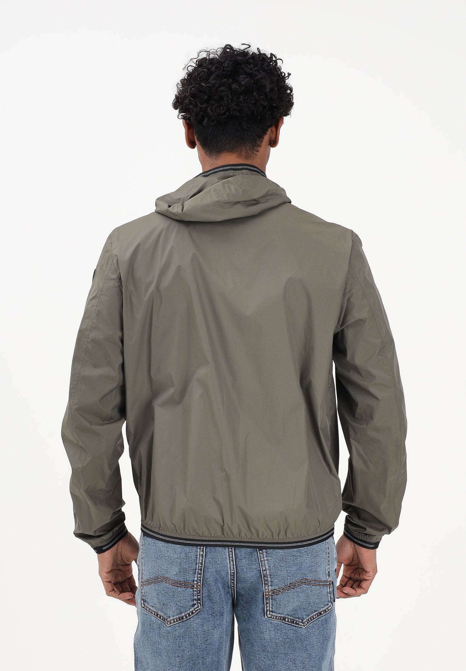 BLAUER Giacca a vento DODGE verde militare da uomo 26SBLUC11021-007111 60H BLAUER 