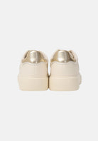 BLAUER Sneakers panna e oro da donna con logo S6VENUS01-LEM CRPL BLAUER 