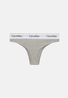 CALVIN KLEIN Slip grigio da donna con elastico logato 000QF5981E P7A CALVIN KLEIN 