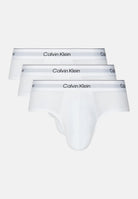 CALVIN KLEIN Slip (3 paia) bianchi da uomo con logo LV00NB4388 100 CALVIN KLEIN 