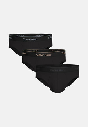 CALVIN KLEIN Slip (3 paia) neri da uomo LV00NB4388 40I CALVIN KLEIN 
