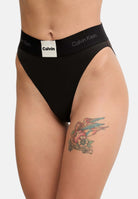 CALVIN KLEIN Slip HIGH WAIST GRAPHIC nera da donna LV00QF8611 UB1 CALVIN KLEIN 