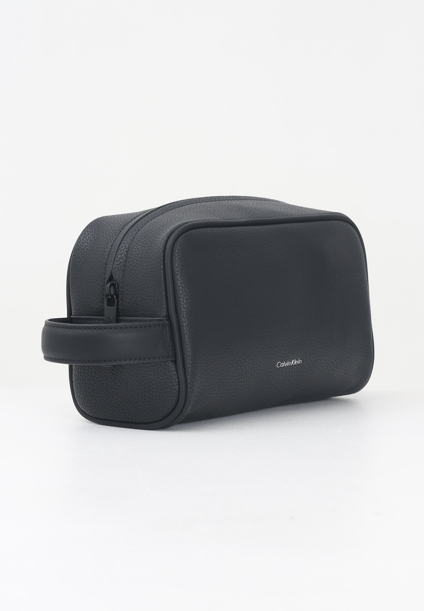 CALVIN KLEIN Pochette nera da uomo con logo LV04D1046G UB1 CALVIN KLEIN 