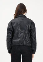 CALVIN KLEIN JEANS Giubbotto in ecopelle nero da donna LV047E507GUB1 . CALVIN KLEIN JEANS 