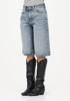 CALVIN KLEIN JEANS Bermuda in denim medio da donna LV047F771G SLN CALVIN KLEIN JEANS 